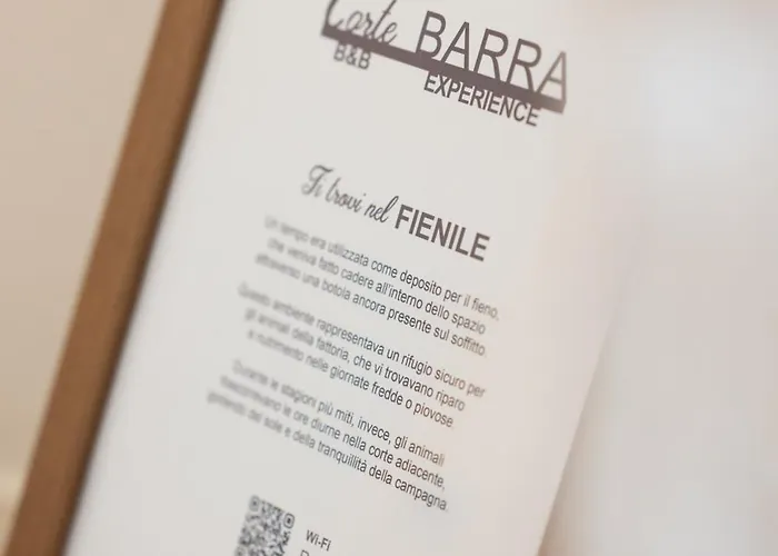 Corte Barra Experience Frühstückspension Andria